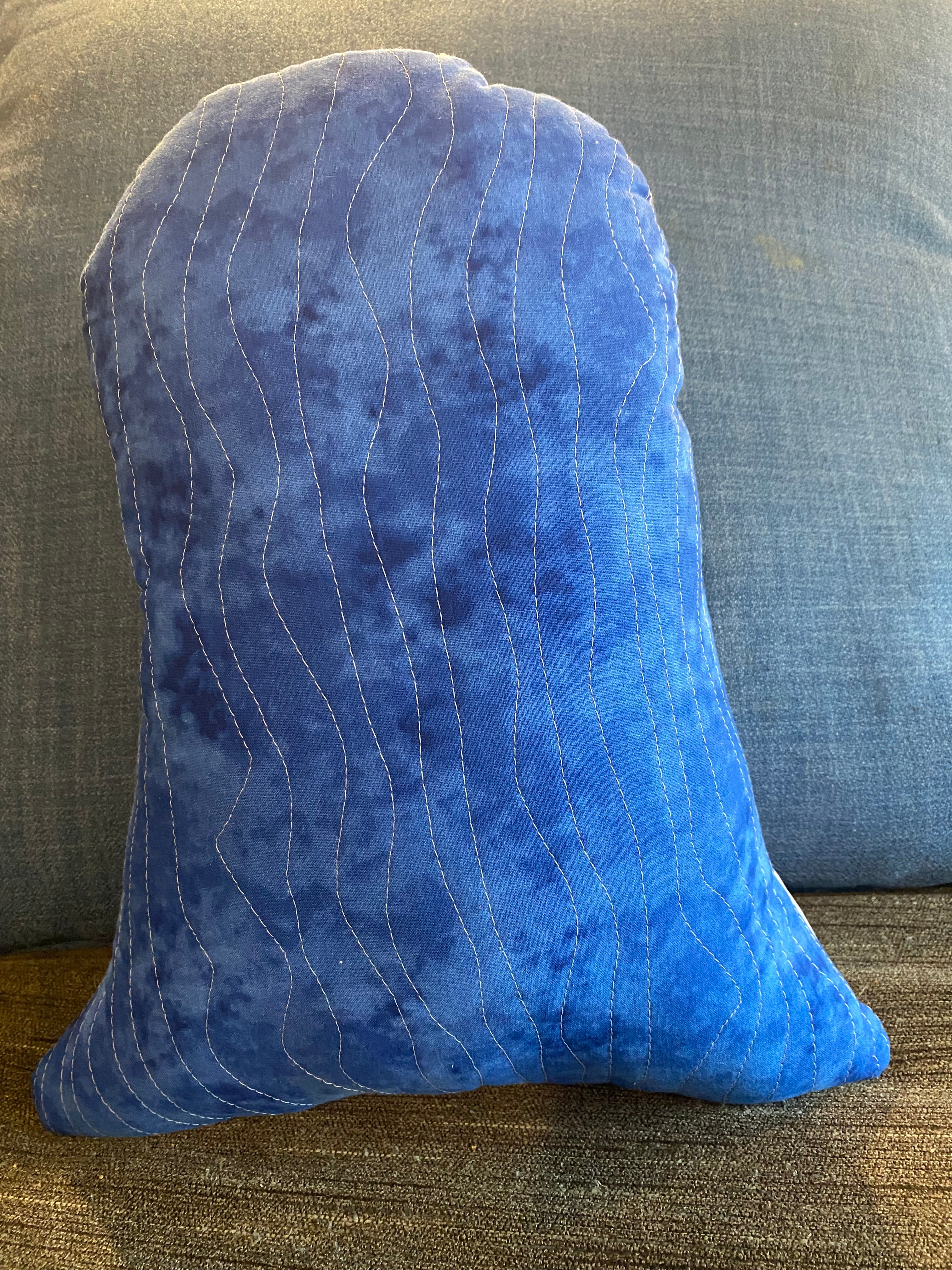 Quilt Ghost Reading Pillow and “The Little Ghost That Was A Quilt” hardback book.